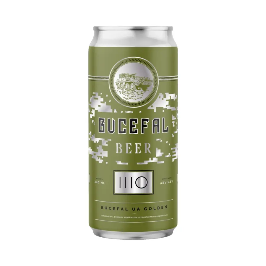 Пиво Bucefal golden ale