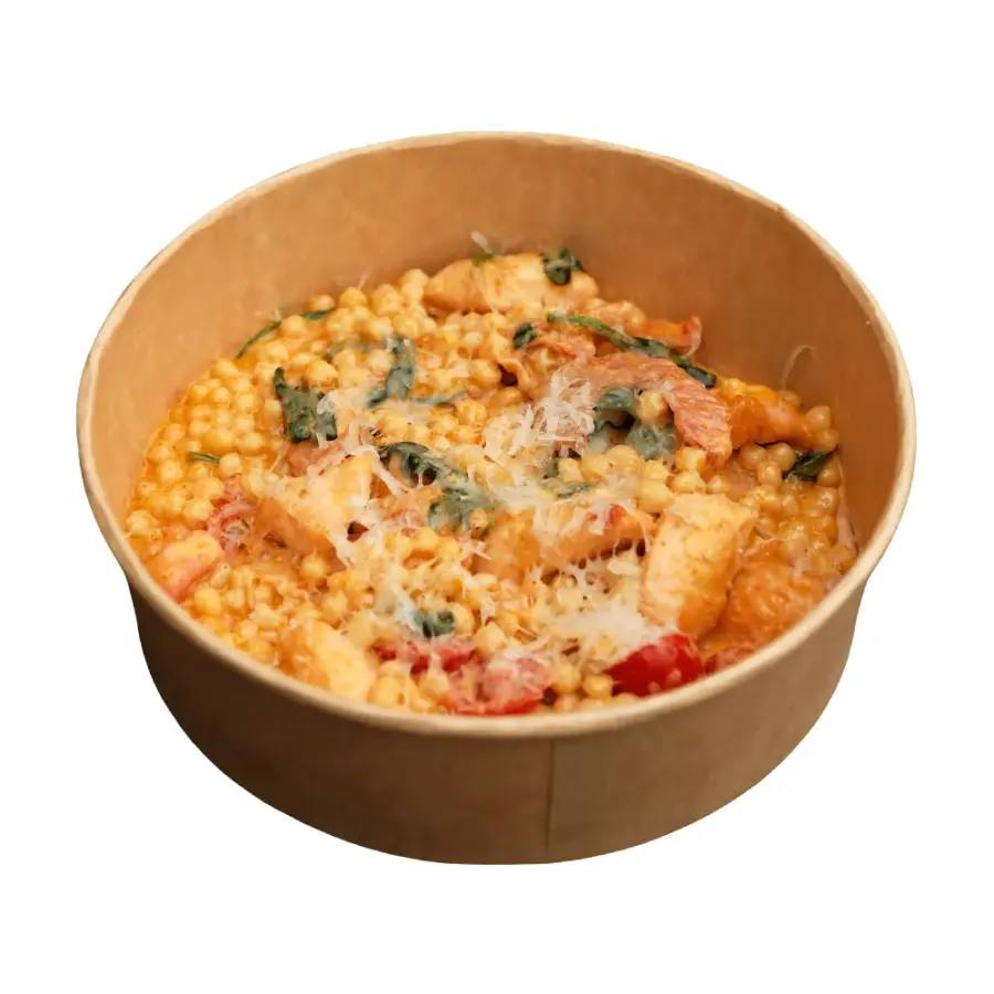 Диканська качана каша з куркою