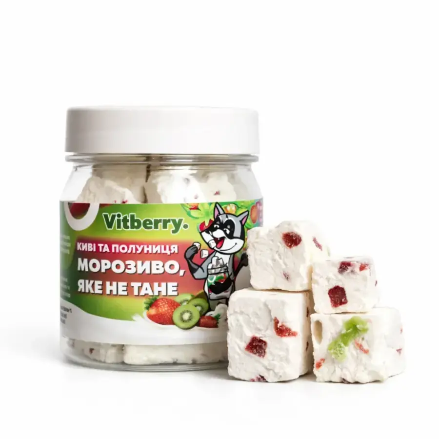 Сублімоване морозиво "Пломбір"